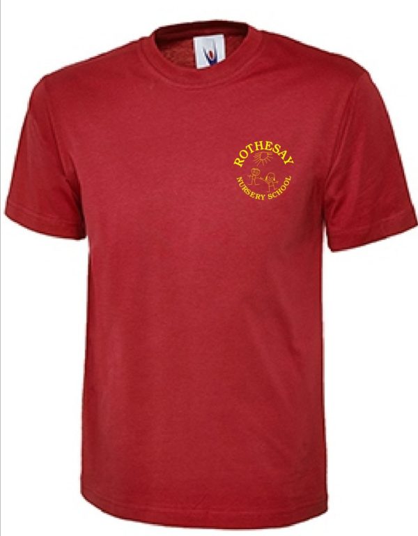 Rothesay Road N School T-Shirt (Red)